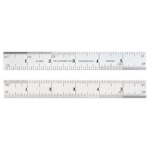 Starrett Steel Rules